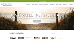 Desktop Screenshot of lastingtributesfuneralcare.com